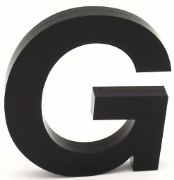 Outdoor Wood Lettering