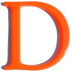 Formed Plastic Letter