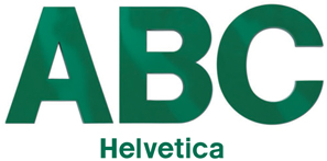 HelveticaMinnesota Sign Letters