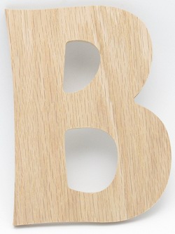 Outdoor Wood Lettering